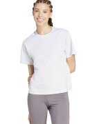 ADIDAS SPORTSWEAR Tricou cu decolteu lrotund si logo discret - Alb