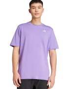 ADIDAS SPORTSWEAR Tricou cu imprimeu logo pe partea din spate C Earth M - Lila/Alb murdar/Albastru deschis