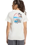 ADIDAS SPORTSWEAR Tricou de bumbac cu imprimeu grafic pe spate - Alb murdar