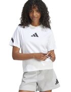 ADIDAS SPORTSWEAR Tricou de bumbac cu imprimeu logo Z.N.E. - Alb