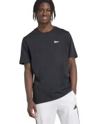 ADIDAS SPORTSWEAR Tricou de bumbac cu logo brodat - Negru