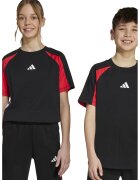ADIDAS SPORTSWEAR Tricou de bumbac cu maneci raglan - Rosu/Negru