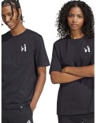 ADIDAS SPORTSWEAR Tricou de casa din bumbac Slide - Negru