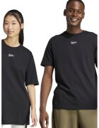 ADIDAS SPORTSWEAR Tricou din amestec de bumbac cu imprimeu grafic pe partea din spate - Negru/Galben