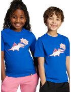 ADIDAS SPORTSWEAR Tricou din bumbac cu imprimeu grafic si logo - Albastru royal