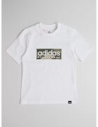 ADIDAS SPORTSWEAR Tricou din bumbac cu imprimeu logo Camo - Kaki/Alb optic