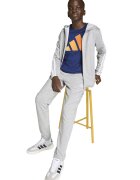 ADIDAS SPORTSWEAR Tricou din bumbac cu imprimeu logo cauciucat - Portocaliu/Bleumarin