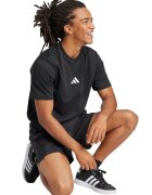 ADIDAS SPORTSWEAR Tricou din bumbac Essentials - Alb/Negru