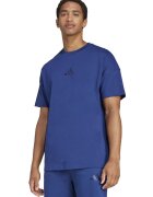 ADIDAS SPORTSWEAR Tricou lejer cu decolteu la baza gatului All Szn - Albastru inchis