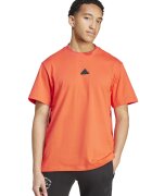 ADIDAS SPORTSWEAR Tricou lejer de bumbac cu imprimeu logo pe partea din spate - Portocaliu