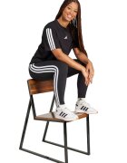 ADIDAS SPORTSWEAR Tricou lejer din bumbac Essentials - Negru/Alb optic