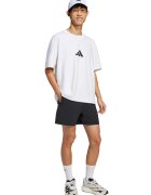ADIDAS SPORTSWEAR Tricou lejer Z.N.E. - Negru/Alb optic