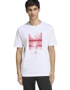 ADIDAS SPORTSWEAR Tricou regular fit cu imprimeu grafic - Rosu/Alb