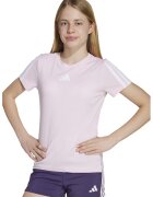 ADIDAS SPORTSWEAR Tricou slim fit Essentials - Alb/Roz pal