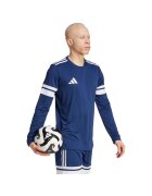 adidas Squadra 25 - maneca lunga - albastru marin - poliester reciclat - Albastru