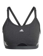 adidas Sutien de antrenament poliester - gri