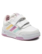adidas Tenisi cu velcro din piele-ecologica - Alb