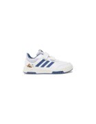 adidas Tenisi din piele cu inchidere cu velcro si dungi
