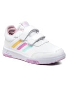 adidas Tenisi din piele ecologica cu velcro si logo