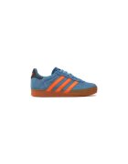 adidas Tenisi din piele intoarsa si imprimeu