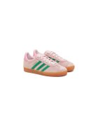 adidas Tenisi din piele intoarsa si imprimeu