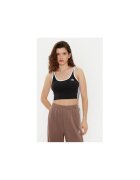 adidas Top crop cu decolteu amplu