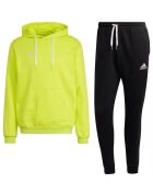 adidas Trening pentru forbal cu amestec de bumbac Entrada 22 - Negru/Verde neon