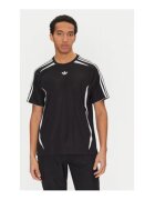 adidas Tricou cu decolteu la baza gatului si detalii logo