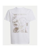 adidas Tricou cu imprimeu metalizat