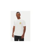 adidas Tricou cu imprimeu pe partea din spate si decolteu la baza gatului - 658754 - Ecru