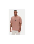 adidas Tricou cu maneci cazute si imprimeu logo