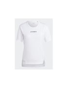 adidas Tricou dama - 302290116 - Poliester reciclat - Alb - Alb