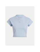 adidas Tricou dama - 303899974 - Viscoza/Bumbac/Elastan - Albastru - Albastru