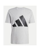 adidas Tricou din bumbac cu imprimeu logo si decolteu la baza gatului
