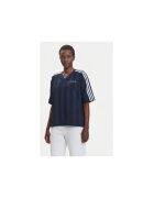 adidas Tricou din poliester cu model cu dungi