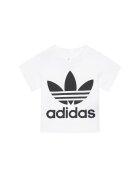 adidas Tricou pentru copii - alb/negru