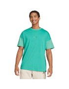 adidas Tricou sport barbatesc verde - bumbac - croiala lejera
