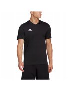 adidas Tricou sport barbati - Entrada 22 - Bumbac - Negru - Negru