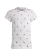 adidas Tricou sport copii alb din bumbac