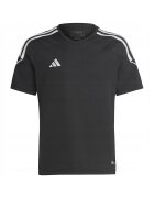 adidas Tricou sport copii - poliester - negru -