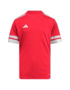 adidas Tricou sport copii - Squadra 25 JR Jj0051 - rosu - fibre sintetice