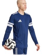 adidas Tricou sportiv barbatesc Squadra 25 - maneca lunga - bleumarin - poliester reciclabil -