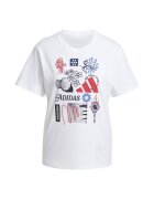 adidas Tricou W C Photo Tee 2 JN9097 Femei Alb - Alb