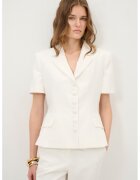 adL Sacou slim fit - Alb