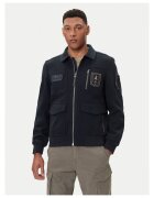 Aeronautica Militare Geaca bomber barbati culoare bleumarin
