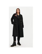 Aeronautica Militare Palton dama - 304565182 - Poliester - Negru - Negru