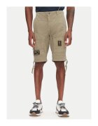 Aeronautica Militare Pantaloni scurti barbati 251BE041CT1122 - Bumbac - Kaki - Kaki