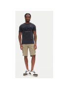 Aeronautica Militare Pantaloni scurti barbati 251BE066CT1122 - Bumbac - Kaki - Kaki