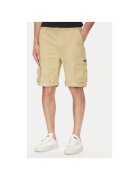 Aeronautica Militare Pantaloni scurti barbati 251BE250CT3501 - Bumbac - Bej - Bej