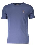 Aeronautica Militare Tricou barbati - 95% Bumbac - 5% Elastan - Albastru - SCOTI001J508 - Albastru